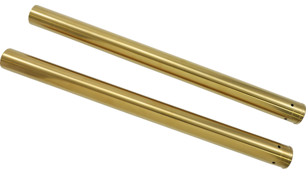 CUSTOM CYCLE ENGINEERING Gold Fork Tubes - 41mm 鍍金前叉內管