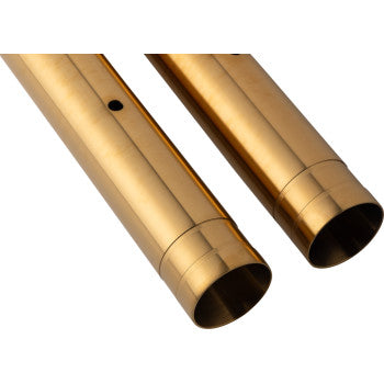 CUSTOM CYCLE ENGINEERING Gold Fork Tubes - 47mm 鍍金前叉內管