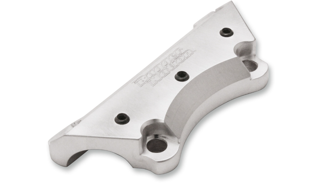 PAUL YAFFE BAGGER NATION PYO:SRC-1.00Bagger Nation "Super Clamp" One-Piece Handlebar Riser Clamp 1 吋 冠座蓋