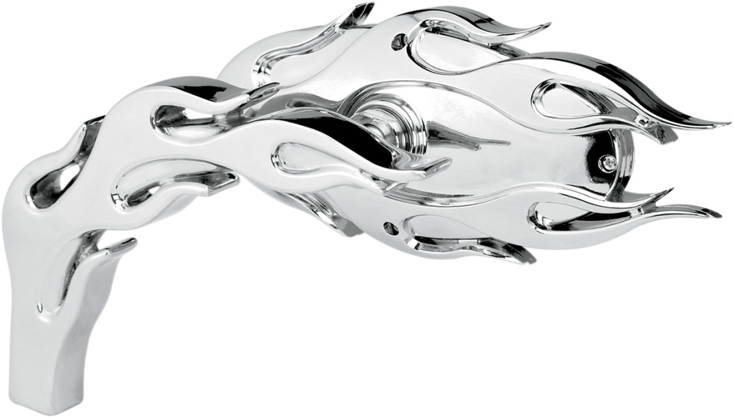ARLEN NESS flamed oval 火焰後照鏡