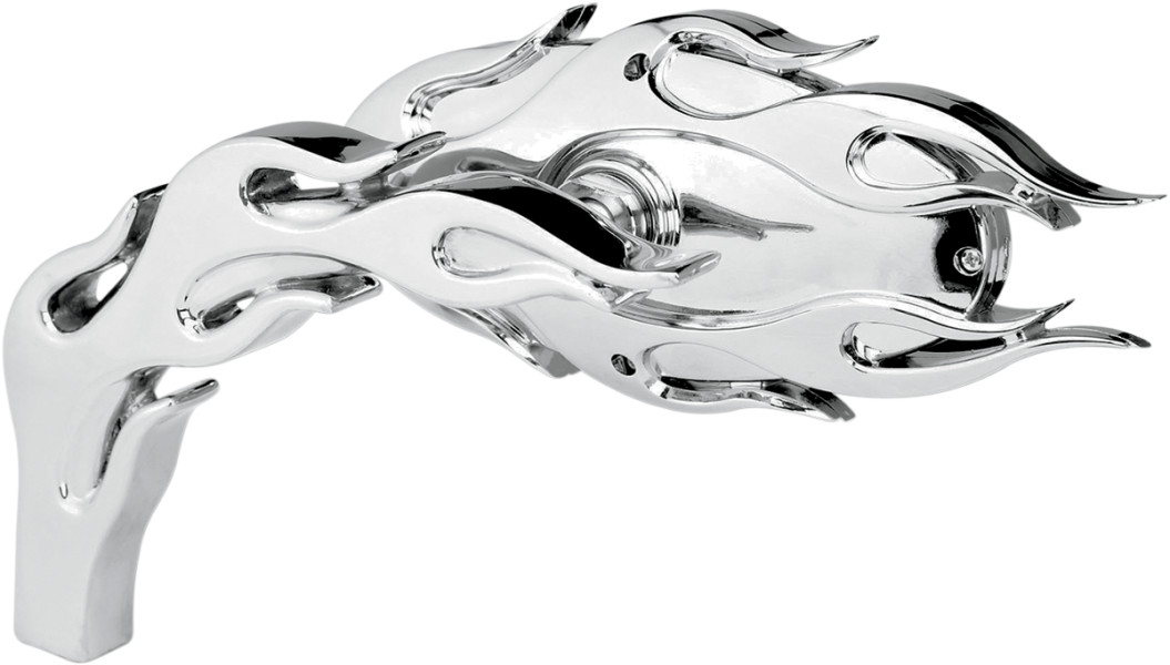 ARLEN NESS flamed oval 火焰後照鏡