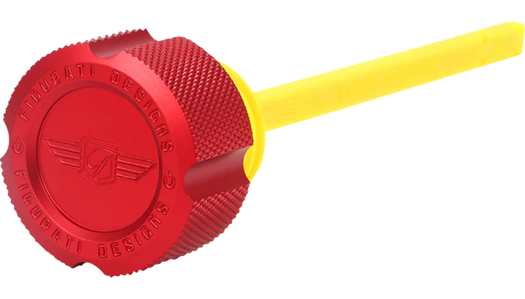 FIGURATI DESIGNS FD01-MAGDSM8-KN-SSOil Dipstick (M8 Touring/Trike 磁性機油尺)