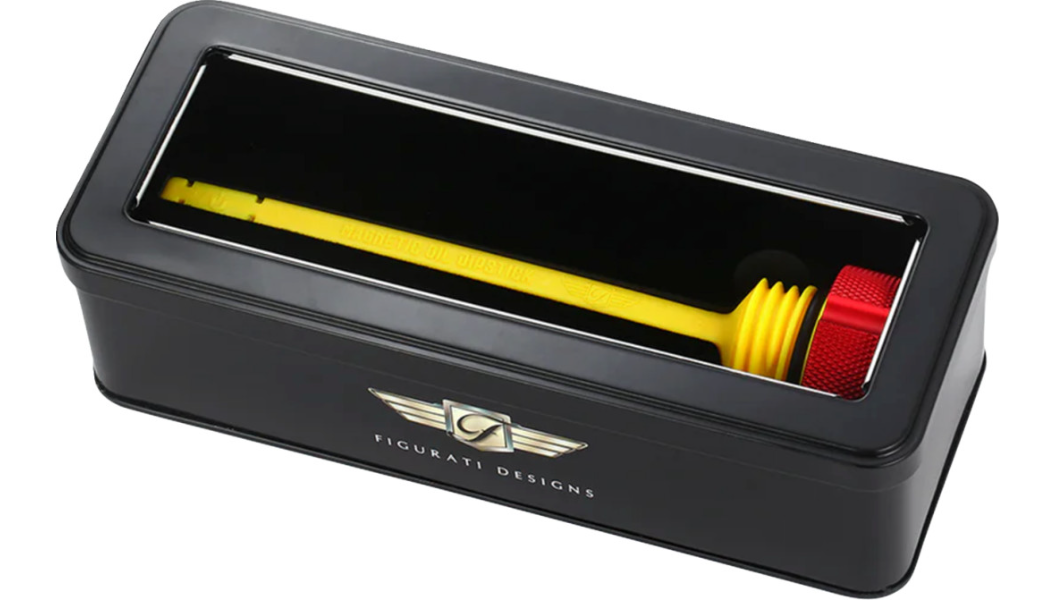 FIGURATI DESIGNS FD01-MAGDSM8-KN-SSOil Dipstick (M8 Touring/Trike 磁性機油尺)