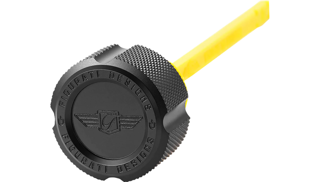 FIGURATI DESIGNS FD01-MAGDSM8-KN-SSOil Dipstick (M8 Touring/Trike 磁性機油尺)