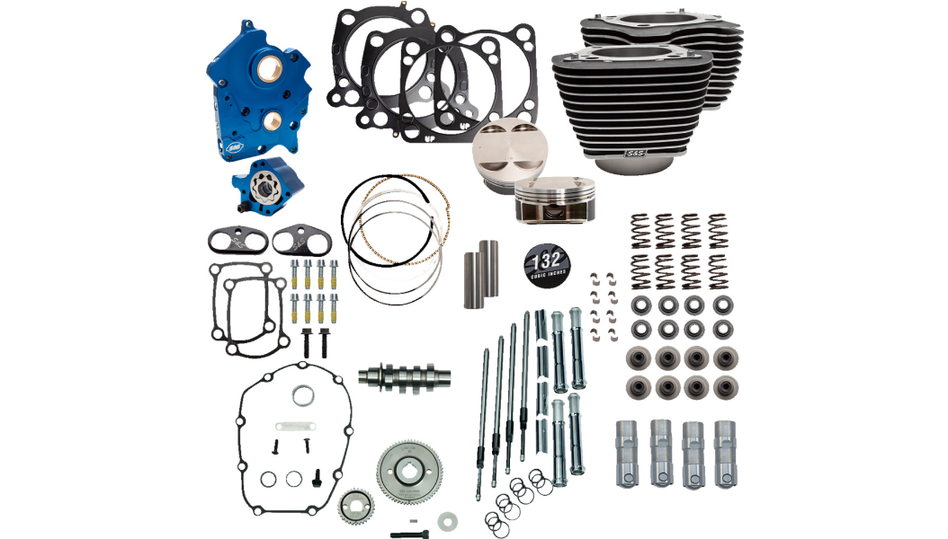 S&S 132 POWER PACKAGE 引擎套件 M8引擎適用