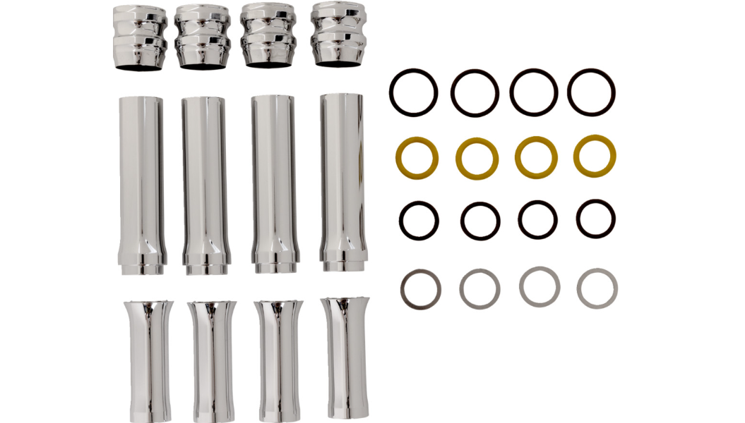 ARLEN NESS Pushrod Tube Cover Kit 頂桿外蓋 (Twin Cam)