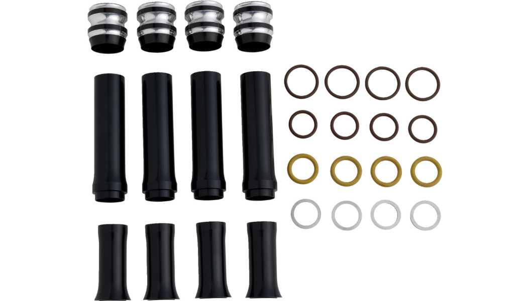ARLEN NESS Pushrod Tube Cover Kit 頂桿外蓋 (Twin Cam)