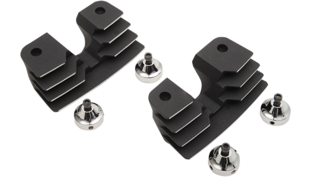 DRAG SPECIALTIES Spark Plug/Head Bolt Cover (Twin Cam 高品質鋁製火星塞/缸頭螺栓蓋)