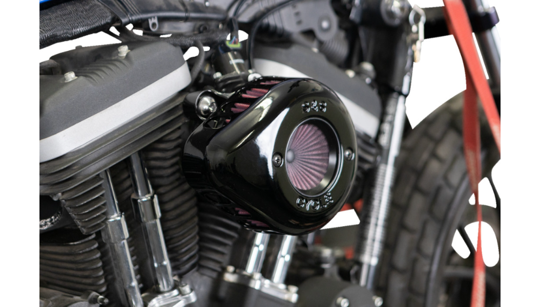S&S CYCLE Air Stinger Stealth Air Cleaner Kit 空氣濾清器套件 (Sportster)