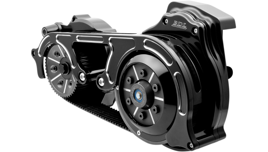 BELT DRIVES LTD 2" Open Belt Drive Kit with 2-Piece Motor Plate (Touring液壓離合器專用)