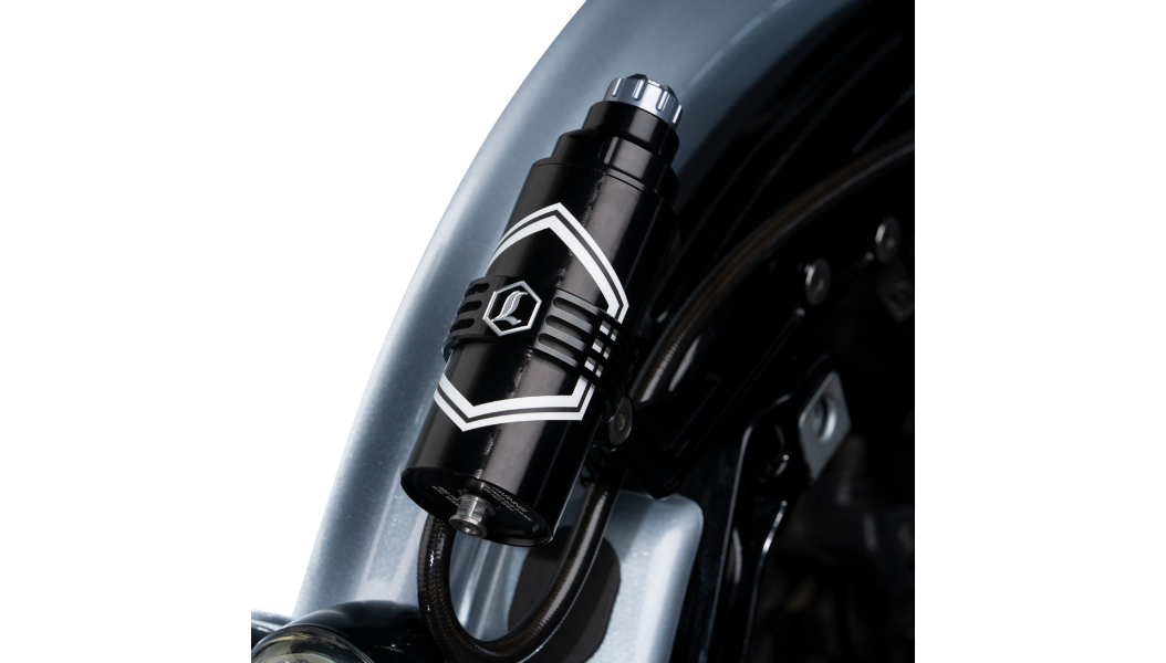 LEGEND REVO ARC Billet Remote Reservoir External Mounts 氣瓶專用掛架(14-24Touring車系)