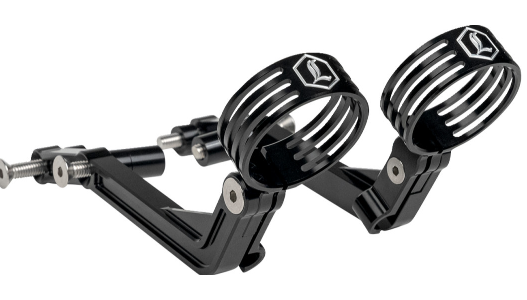 LEGEND REVO ARC Billet Remote Reservoir External Mounts 氣瓶專用掛架(14-24Touring車系)