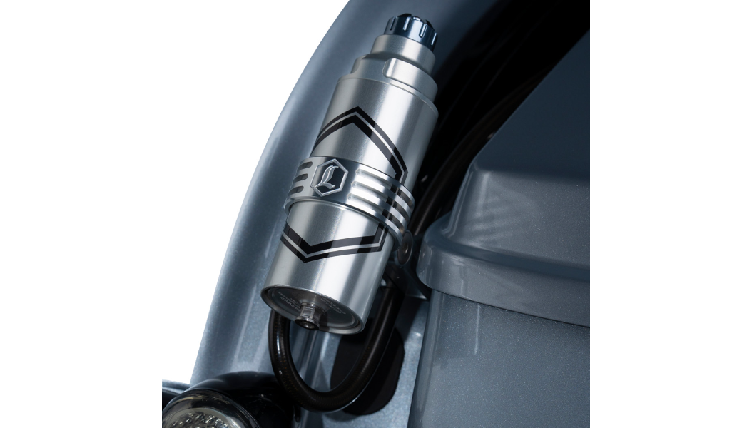 LEGEND REVO ARC Billet Remote Reservoir External Mounts 氣瓶專用掛架(14-24Touring車系)