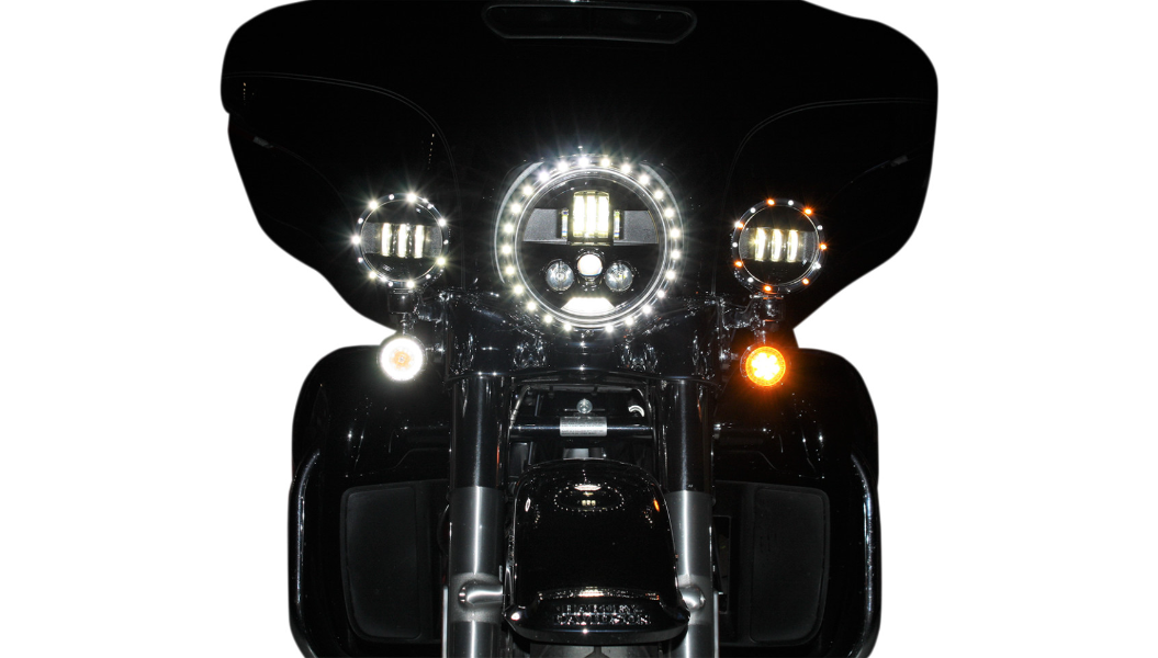 CUSTOM DYNAMIC 7'' Probeam LED大燈 14年後 FLHT/FLHR(牛頭/路王)
