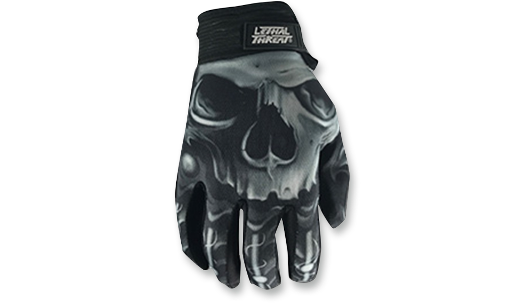 LETHAL THREAT Skull Gloves 骷髏手套