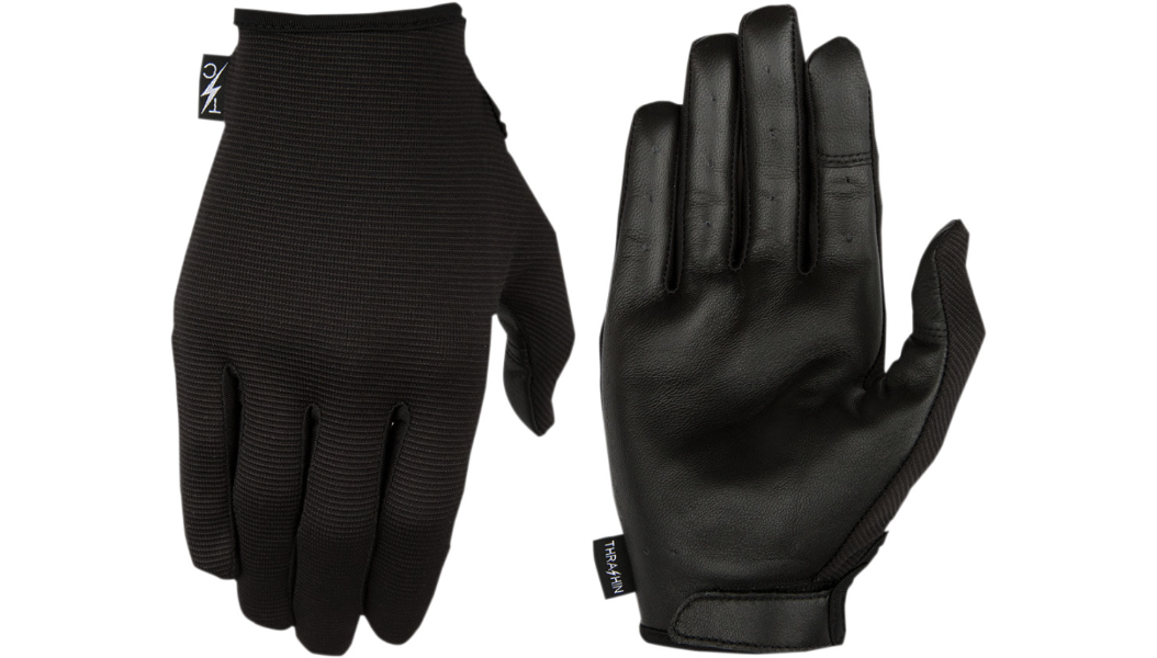 THRASHIN SUPPLY CO. Stealth Leather Palm Gloves 皮革掌手套