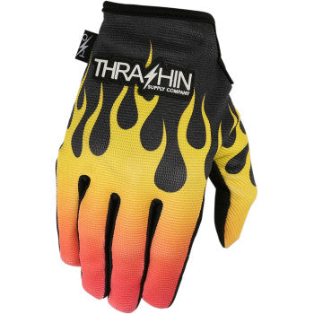 THRASHIN SUPPLY CO. Stealth Gloves 火焰手套