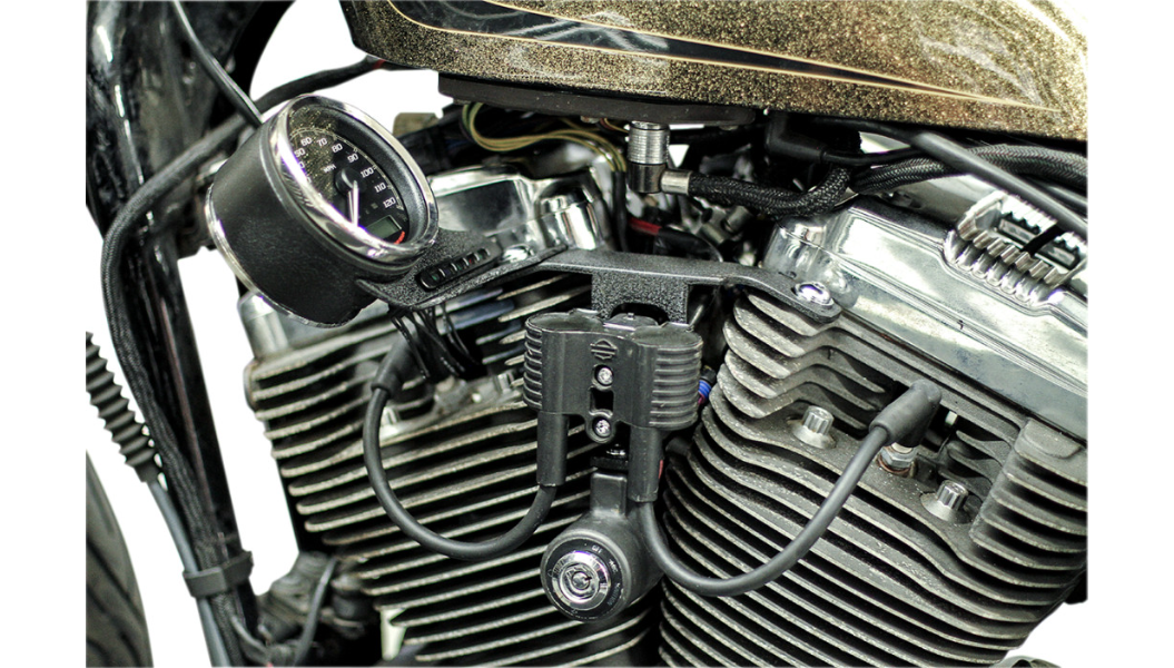 CYCLE VISIONS Sportster Speedometer Relocation Kit 儀表側移支架(雙點)