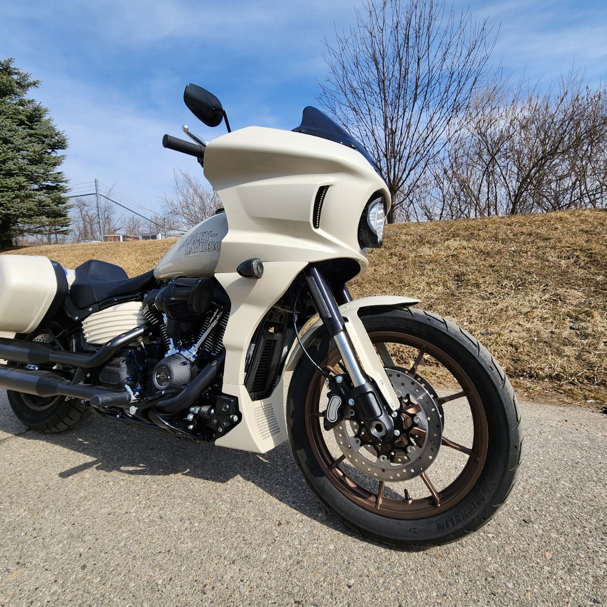 Low Rider ST 專用 下整流罩套件 (適用22-24 Low Rider ST FXLRST)