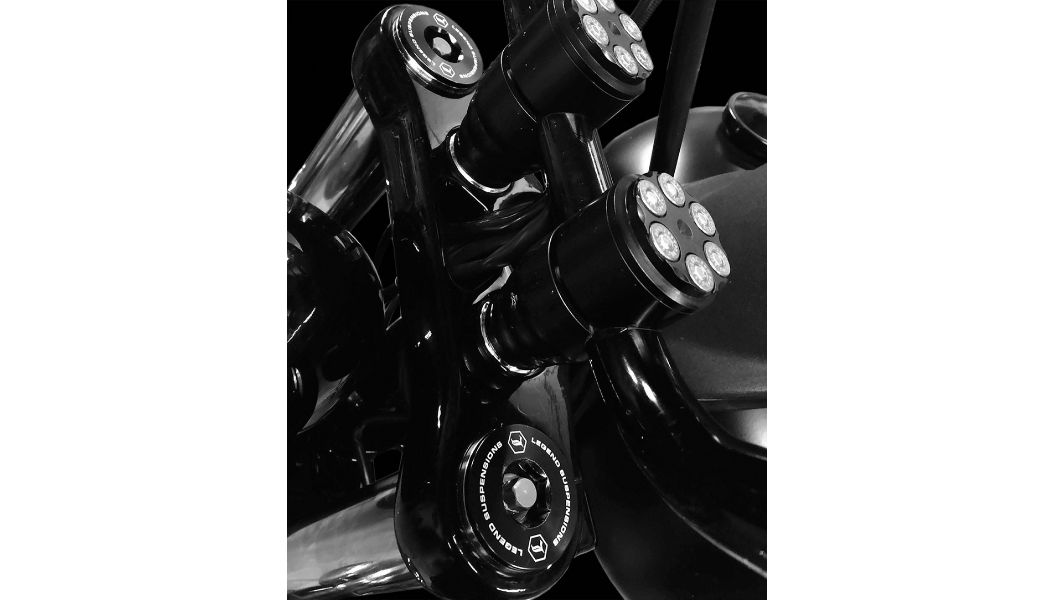 LEGEND AXEO High-Performance Front Suspension System-49mm  高性能前叉內卡匣組(06-17 49芯正叉 DYNA 專用)