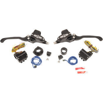 PERFORMANCE MACHINE (PM) Handlebar Control Kit Handlebar Control Kit - 9/16" Black (單向碟盤專用)