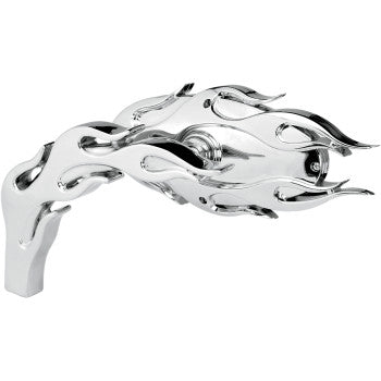 ARLEN NESS flamed oval 火焰後照鏡