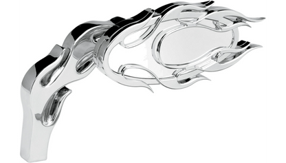 ARLEN NESS flamed oval 火焰後照鏡