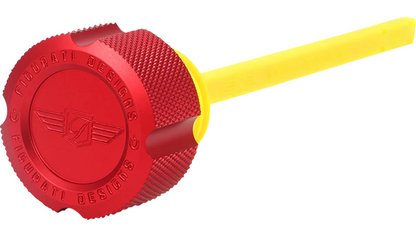FIGURATI DESIGNS FD01-MAGDSM8-KN-SSOil Dipstick (M8 Touring/Trike 磁性機油尺)