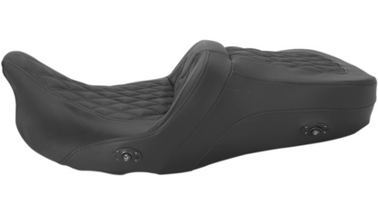 Saddleman Heated Road Sofa LS 菱格紋加熱坐墊08~23年Touring