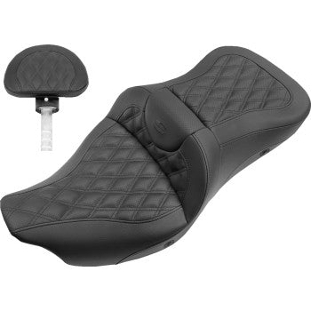 Saddleman Heated Road Sofa LS 菱格紋加熱坐墊08~23年Touring