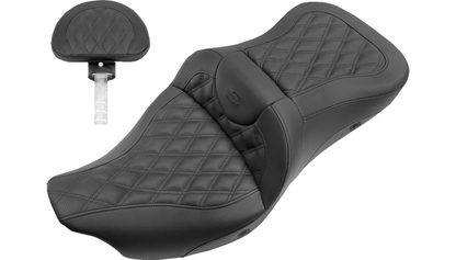 Saddleman Heated Road Sofa LS 菱格紋加熱坐墊08~23年Touring