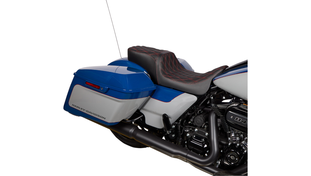 Drag Perfomance Predator II-Double Diamond Stitch 加厚型雙菱格紋坐墊08~23年Touring