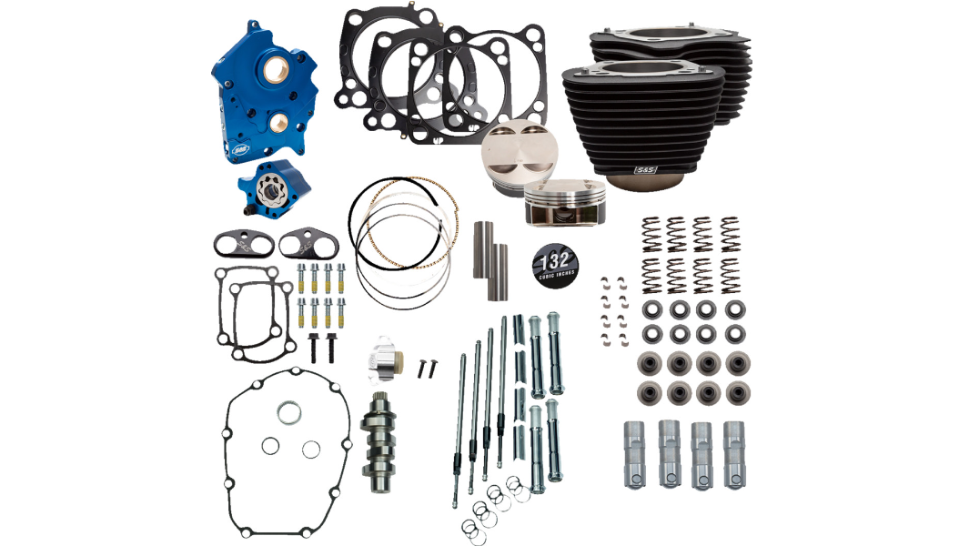S&S 132 POWER PACKAGE 引擎套件 M8引擎適用