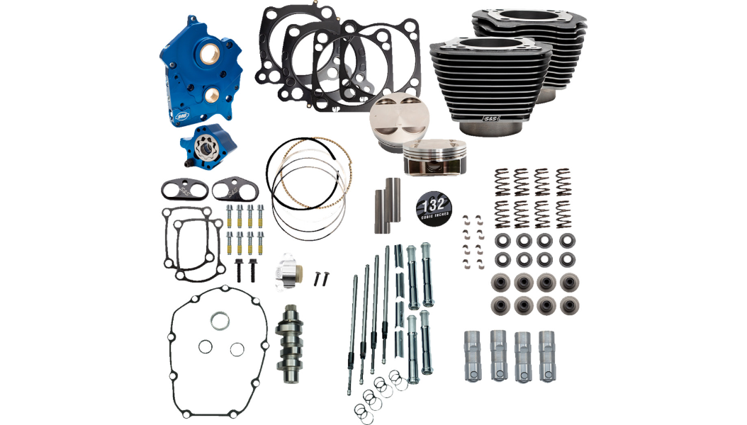 S&S 132 POWER PACKAGE 引擎套件 M8引擎適用