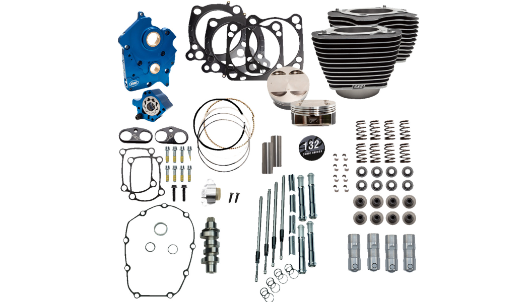 S&S 132 POWER PACKAGE 引擎套件 M8引擎適用