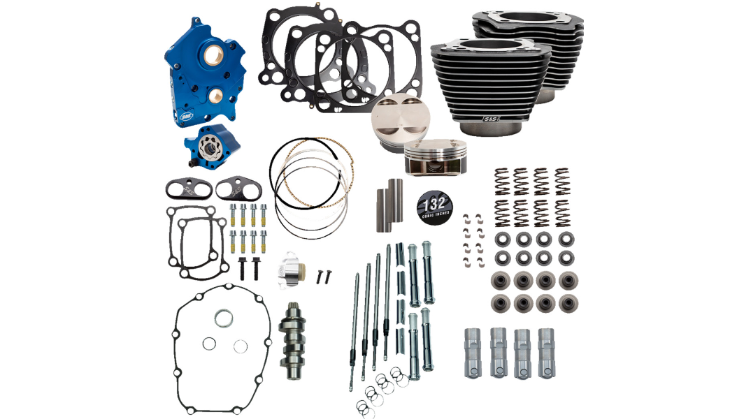 S&S 132 POWER PACKAGE 引擎套件 M8引擎適用