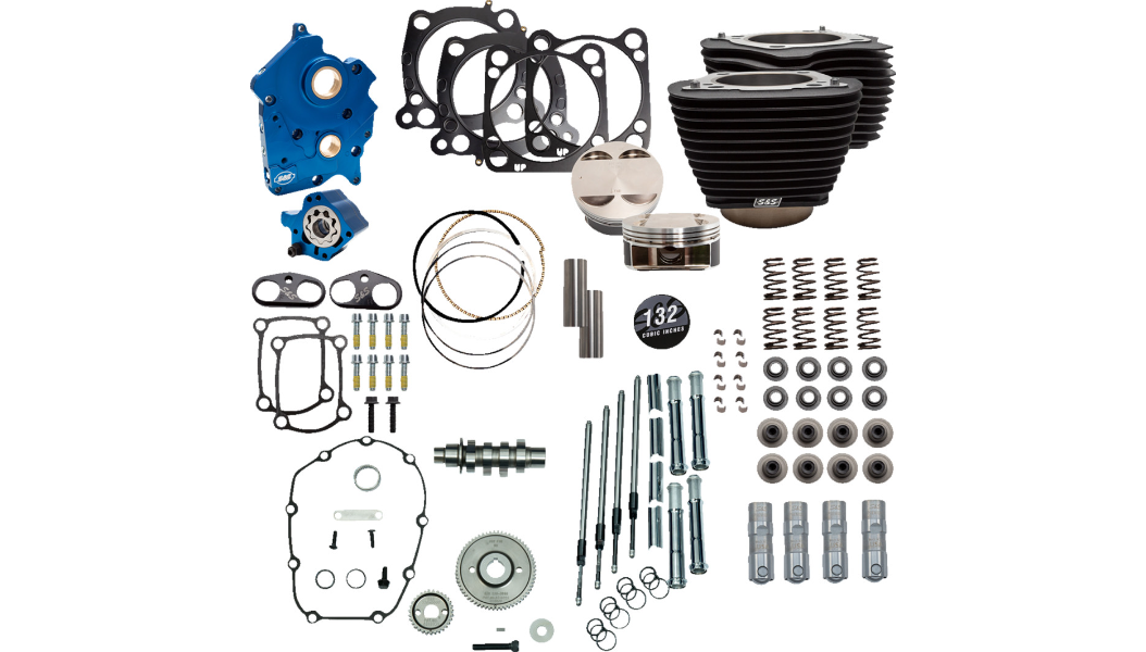 S&S 132 POWER PACKAGE 引擎套件 M8引擎適用