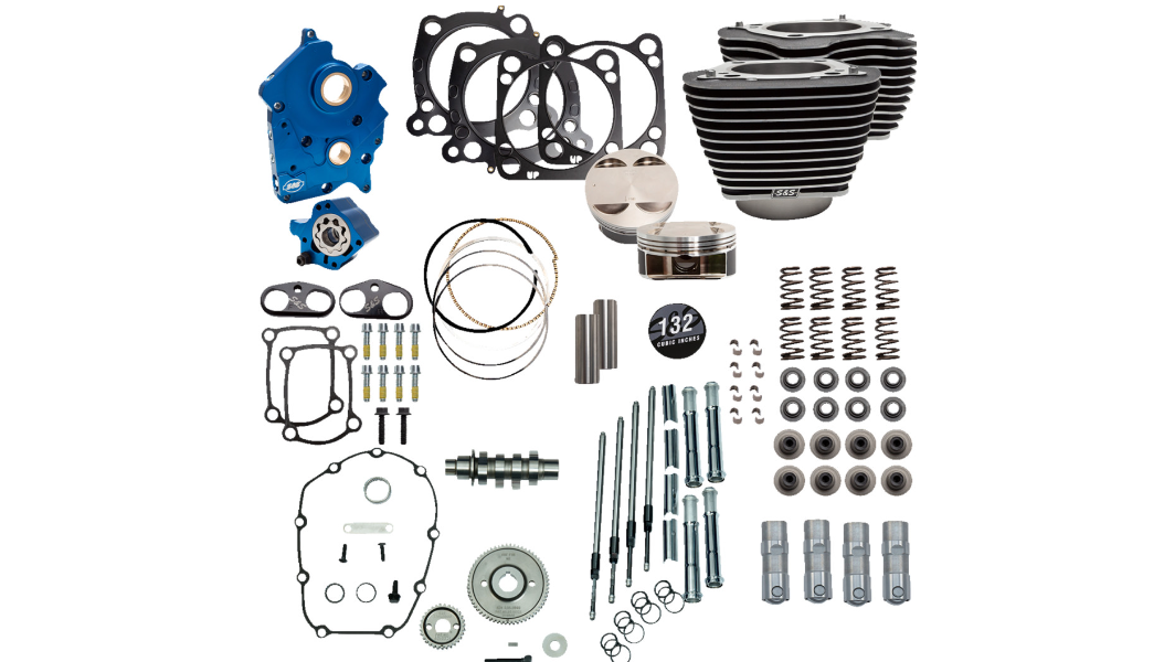 S&S 132 POWER PACKAGE 引擎套件 M8引擎適用