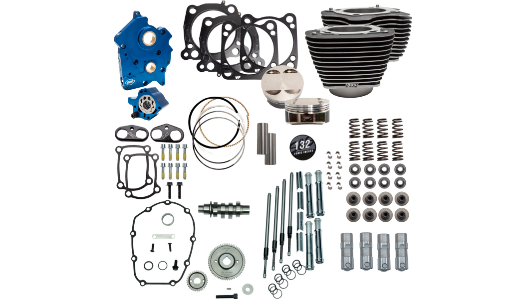 S&S 132 POWER PACKAGE 引擎套件 M8引擎適用