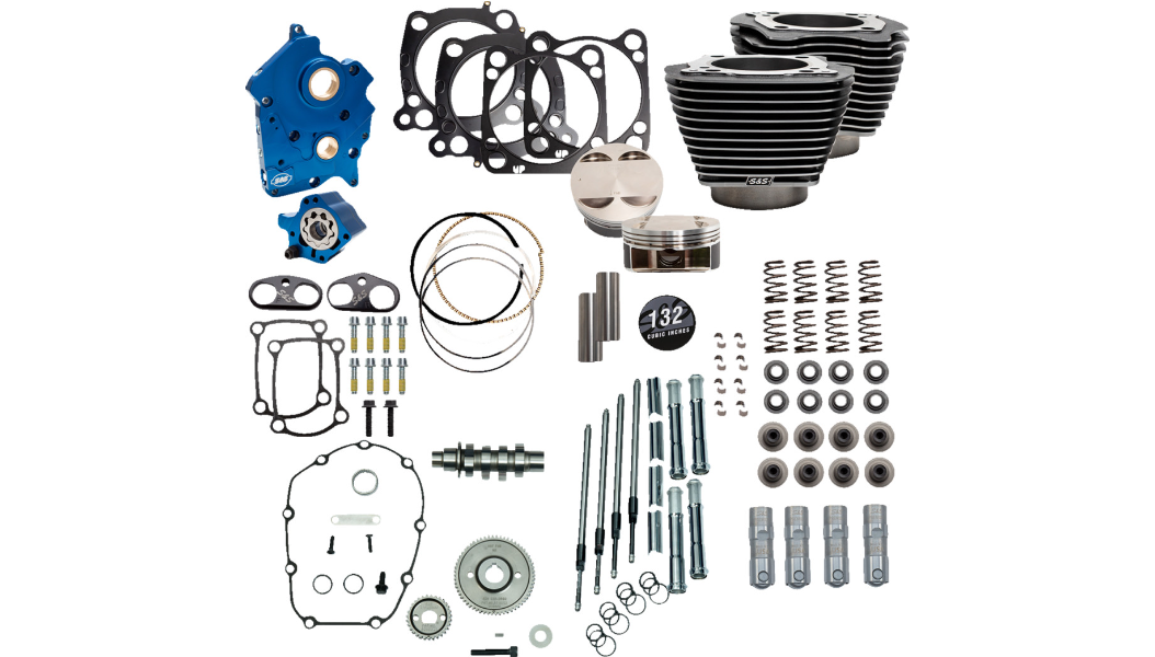 S&S 132 POWER PACKAGE 引擎套件 M8引擎適用