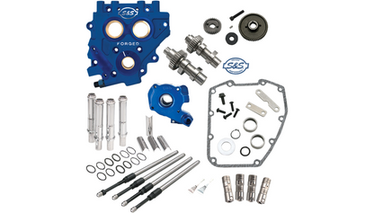 S&S GEAR DRIVE AND CHAIN DRIVE CAM CHEST KITS Stage II 二階動力升級套件 (07-17 TC引擎專用）