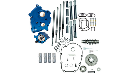 S&S GEAR DRIVE AND CHAIN DRIVE CAM CHEST KITS Stage II 二階動力升級套件 (17-23 Oil-cooled M8 油冷系統引擎專用）