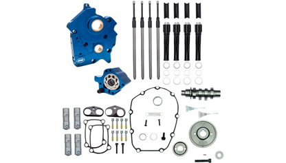 S&S GEAR DRIVE AND CHAIN DRIVE CAM CHEST KITS Stage II 二階動力升級套件 (17-23 Twin-cooled M8雙冷卻系統引擎專用）