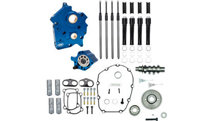 S&S GEAR DRIVE AND CHAIN DRIVE CAM CHEST KITS Stage II 二階動力升級套件 (17-23 Oil-cooled M8 油冷系統引擎專用）