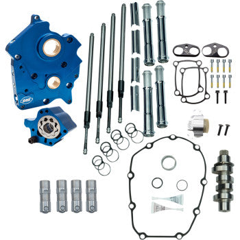 S&S GEAR DRIVE AND CHAIN DRIVE CAM CHEST KITS Stage II 二階動力升級套件 (17-23 Oil-cooled M8 油冷系統引擎專用）
