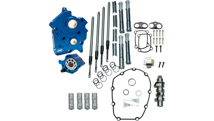 S&S GEAR DRIVE AND CHAIN DRIVE CAM CHEST KITS Stage II 二階動力升級套件 (17-23 Oil-cooled M8 油冷系統引擎專用）