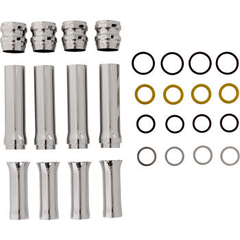 ARLEN NESS Pushrod Tube Cover Kit 頂桿外蓋 (Twin Cam)