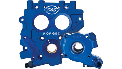 S&S CYCLE TC3 Oil Pump and Cam Support Plate Kit 高性能凸輪支撐板與機油泵浦組(99-06 Twin Cam)
