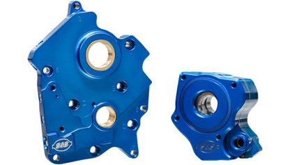 S&S CYCLE Oil Pump and Cam Support Plate Kit 高性能凸輪支撐板與機油泵浦組(油冷17-23 M8)