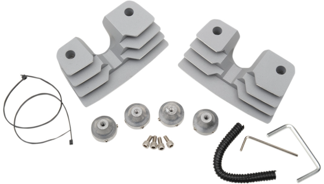 DRAG SPECIALTIES Spark Plug/Head Bolt Cover (Twin Cam 高品質鋁製火星塞/缸頭螺栓蓋)